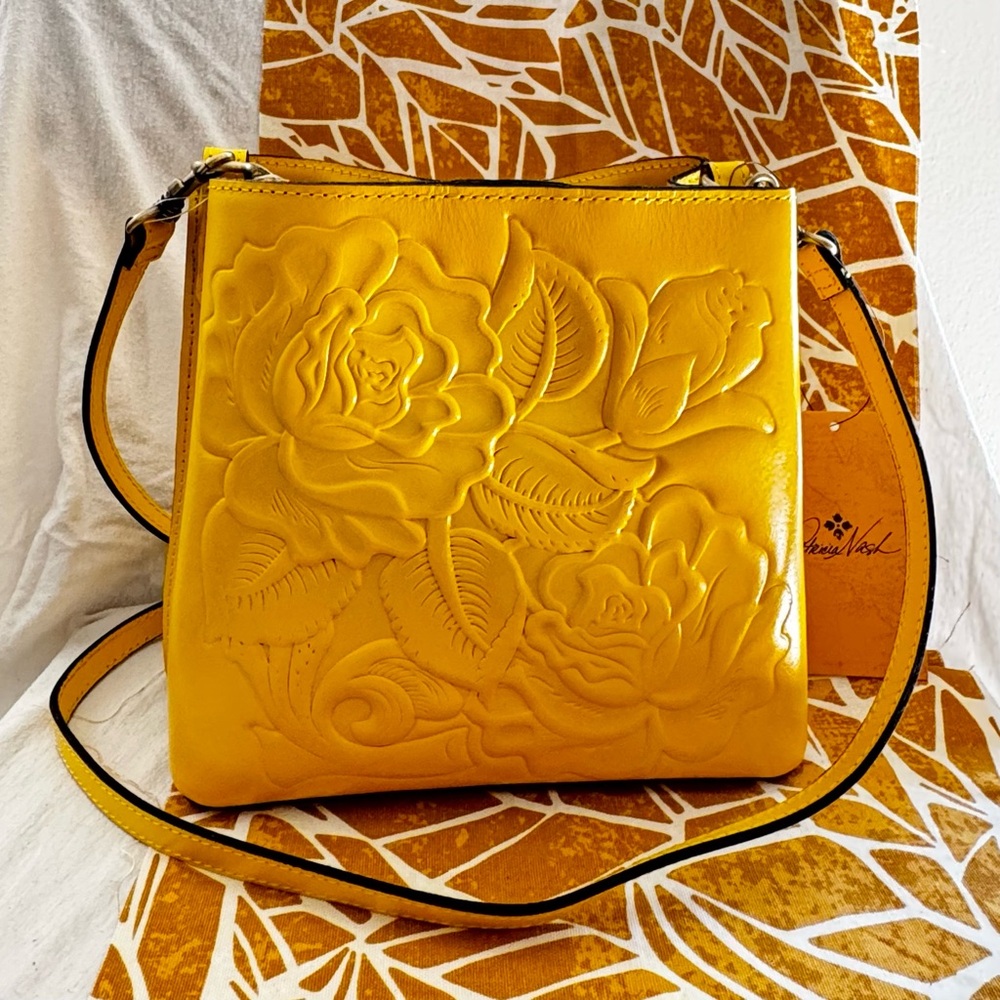 Floral Yellow Patricia Nash Bag
